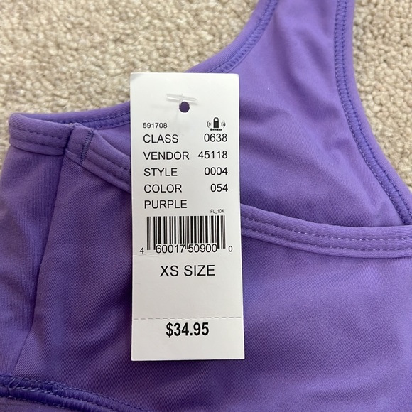 NWT Pacsun Purple Sports Bra - Picture 3 of 6
